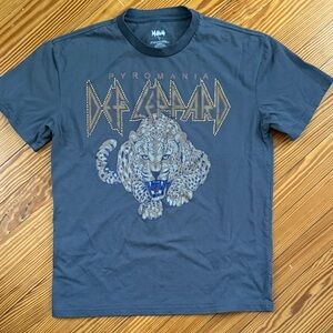 Def Leppard Pyromania gray t-shirt, M